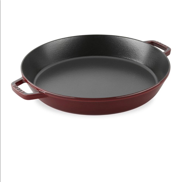 Staub skillet 13” brick red - Picture 7 of 14